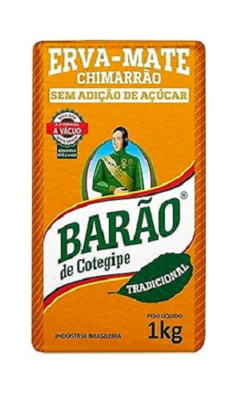 ERVA MATTE CHIMARRÃO TRADICIONAL BARAO DE COTEGIPE 1KG