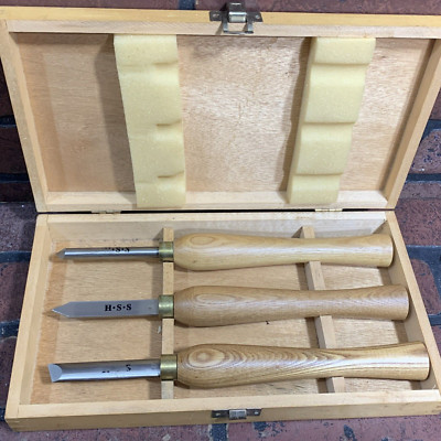 Set Of 3 Benjamin s Best HSS Pen Turning Chisel Set