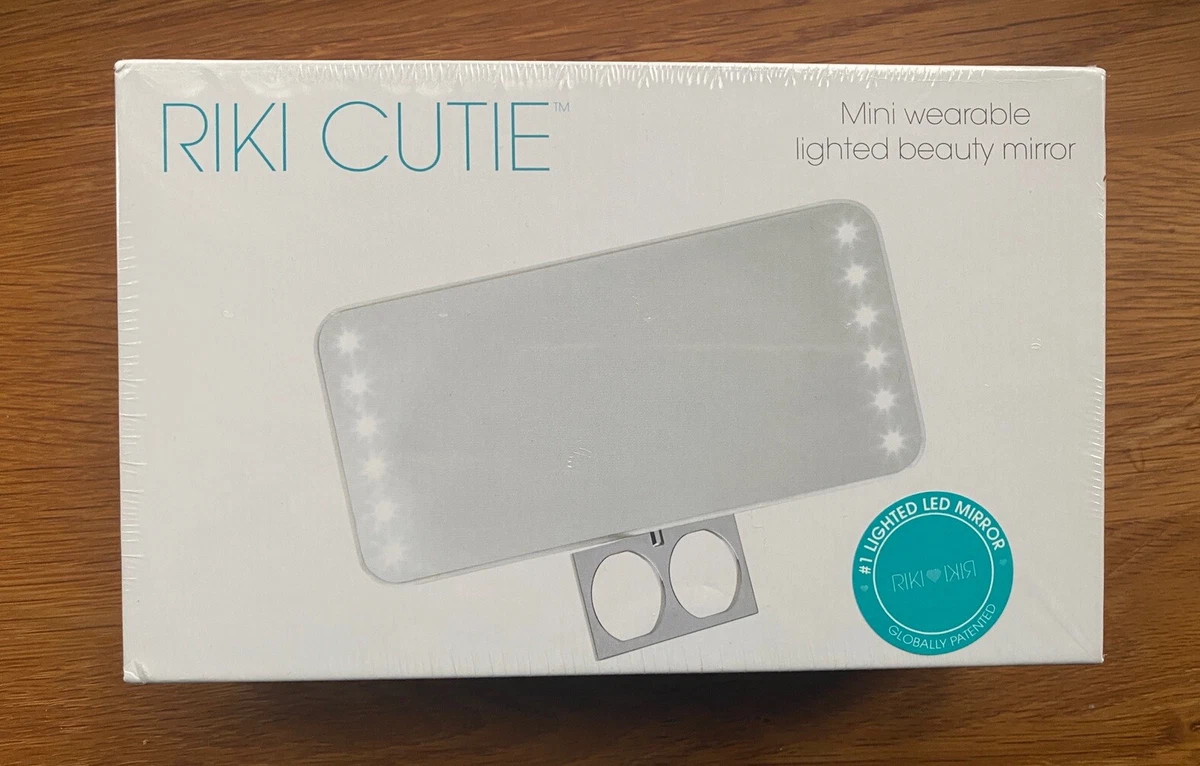 Brand New Sealed RIKI CUTIE Mini Lighted Beauty Mirror Travel