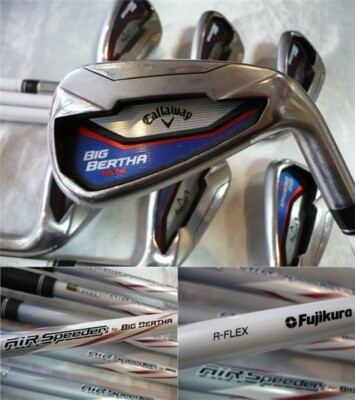 Golf iron set Callaway Big Bertha Beta Air Speeder Flex R 7pcs 6-S