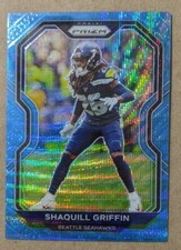 2020 PANINI PRIZM BLUE WAVE PRIZMS #298 SHAQUILL GRIFFIN #'D 3/199