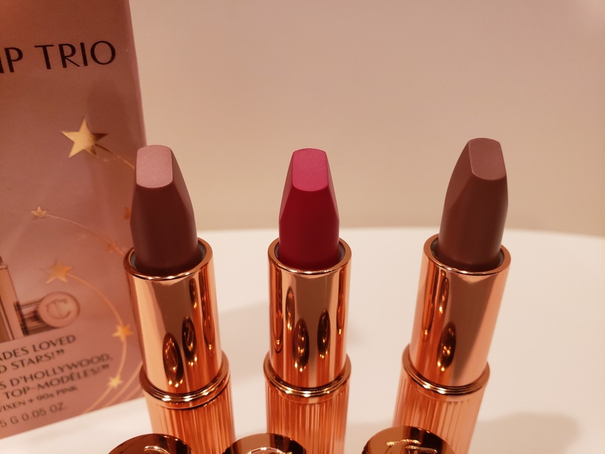 Charlotte Tilbury Hollywood Lip Trio 3色 Amazon.com : CHARLOTTE TILBURY Iconic Hollywood Lip Trio