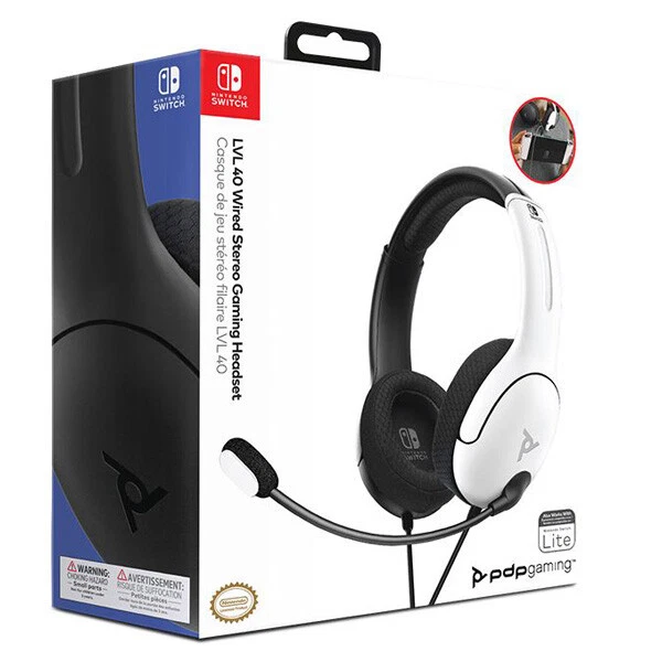 PDP Gaming Lvl40 Wired Stereo Headset - PS4