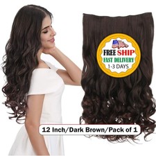 Extensiones de Cabello Natural con Hilo Invisible Clip Pelo Humano Recta Rizada
