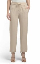 Theory M 100 Raw Silk Pants Slacks 