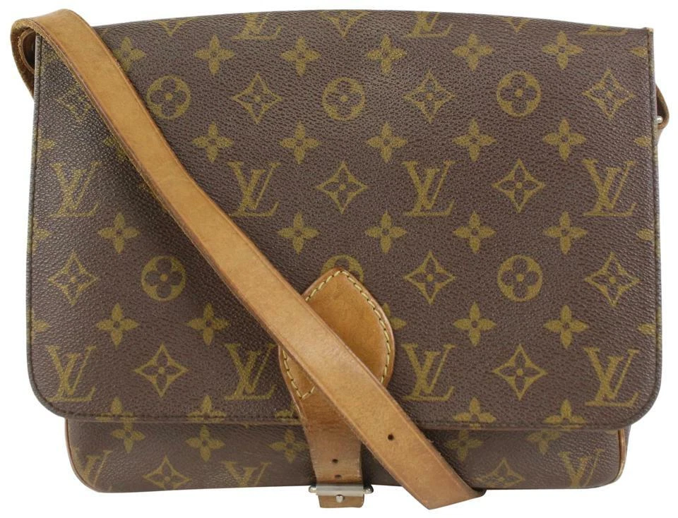 Louis Vuitton Monogram Cartouchiere GM Crossbody Bag 1020lv46