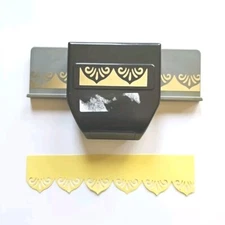 BOHO DOMES BORDER EK Success Paper Shaper Punch Onion Bohemian Russian Scallop