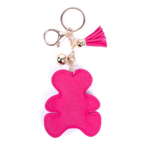 Bling Crystal Rhinestone Rainbow Bear Keychain - Picture 4 of 4