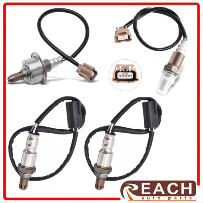 4PCS Oxygen Sensor Up+Down Sensor For Nissan 2011 Murano Quest 2014 Maxima 3.5L