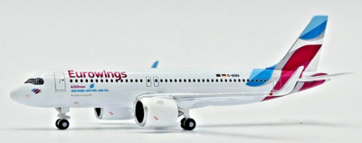 Eurowings Airbus A320neo 1:500 Reg D-AENA Herpa 538169