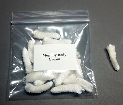 Mop Fly Body Material - 43 Colors - choose color & QTY- Combine Ship