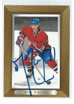 Mike Ribeiro Signed 2003/04 Upper Deck Bee Hive Card #103 | eBay