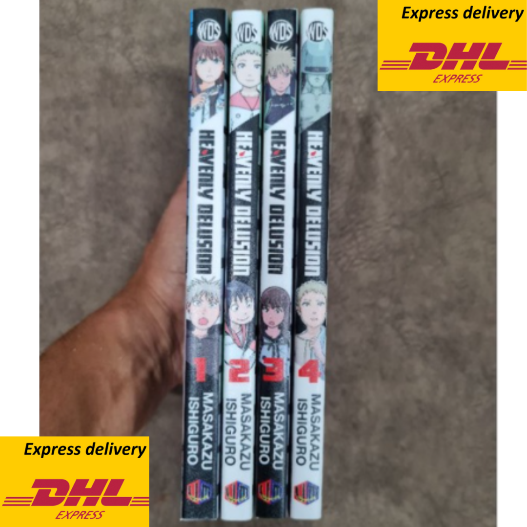 New Heavenly Delusion Manga Volume 1 - 4 English Version Comic Books - Fast  DHL