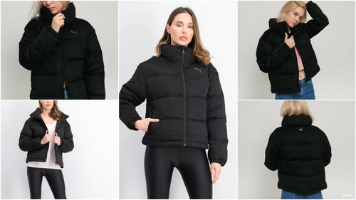 Water Repellent Puffer Bomber 580054-01 
