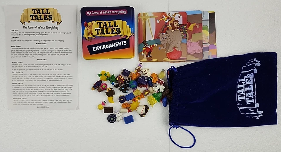 TALL TALES Board Game of Infinite Storytelling Learning Imagination - Image 4 of 4