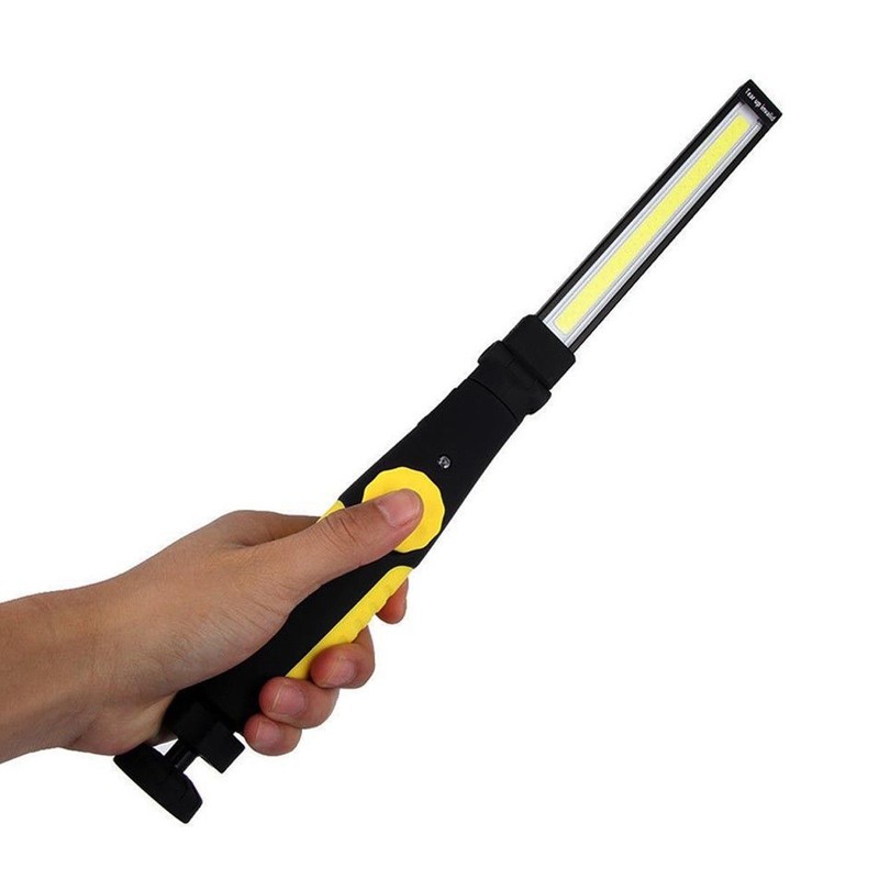 Lampada Torcia Lavoro Calamita Portatile Ricaricabile Slim Regolabile LED Auto - Immagine 1