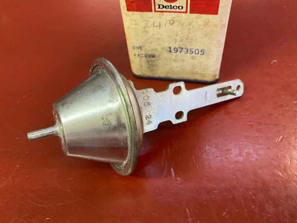 Chevrolet Nova Buick Apollo 1975 6 cilindros control de vacío Delco Remy 1973505 nuevo en caja Foto 2 de 4