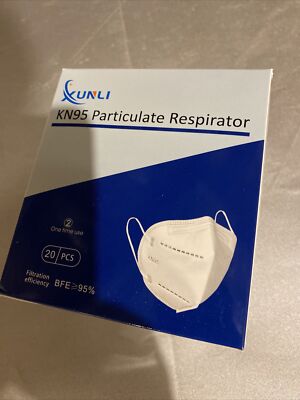 100 KN95 Face Masks (Self Suction Filter Respirator)