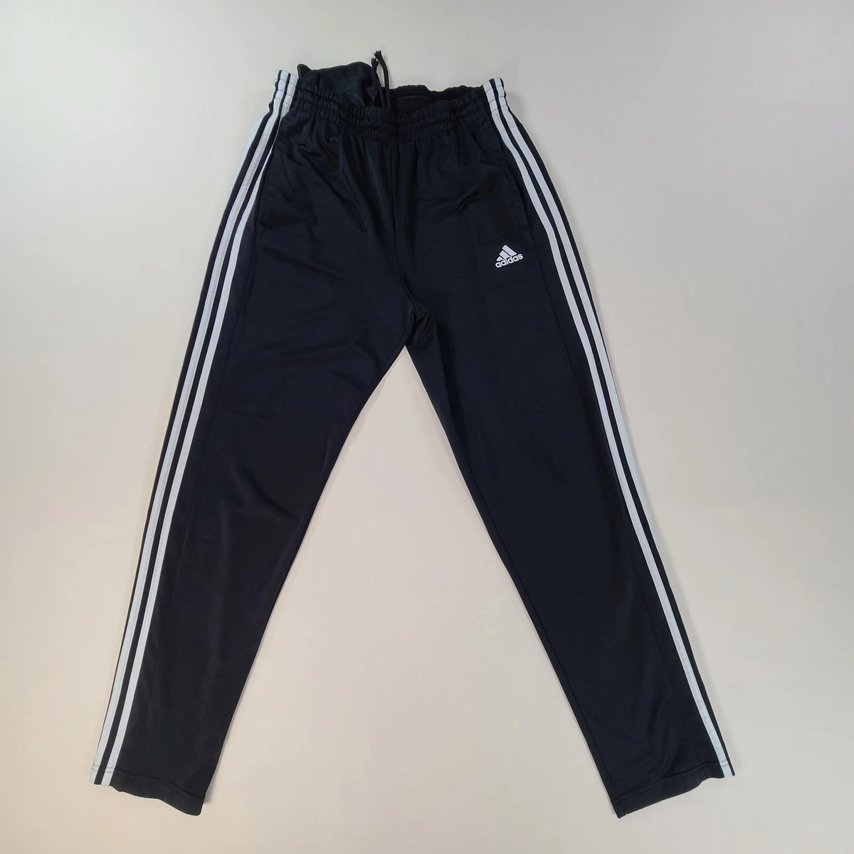 Adidas Womens Pants Adult Large Black Track Pants Training Work Out  Athletic Gym