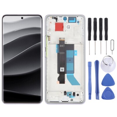 For Xiaomi Redmi Note 14 Pro+ 5G LCD Screen Digitizer Full Assembly Purple