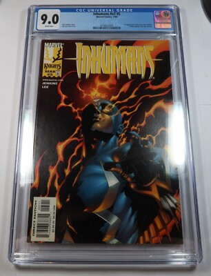 CGC 9 1999 MARVEL COMICS 3/99 Inhumans #v2 #5 1st Appearance Black Widow #40575J