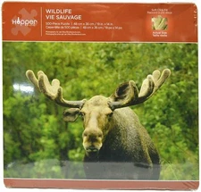 500 Piece Jigsaw Puzzle - Wildlife Moose Tin Gift Box Hopper Studios