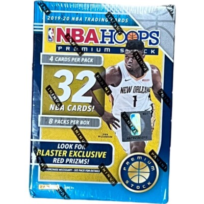 NEW 2019-20 Panini NBA Hoops Premium Stock Blaster Box 32