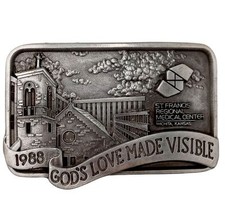 Gods Love Made Visible Belt Buckle Wichita Kansas St Francis Regional Medical