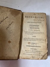 THE BEGGAR GIRL And Her Benefactors By Mrs. Bennet Antique 1801