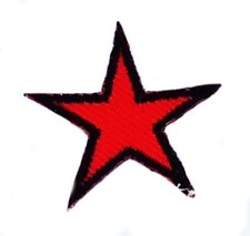 Lot Of 5/10/25/50 Che Guevara Star Patches Iron-On Embroidered Badge Red