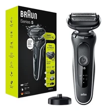 Braun 5050CS Rechargeable Men Body Shaver - Black