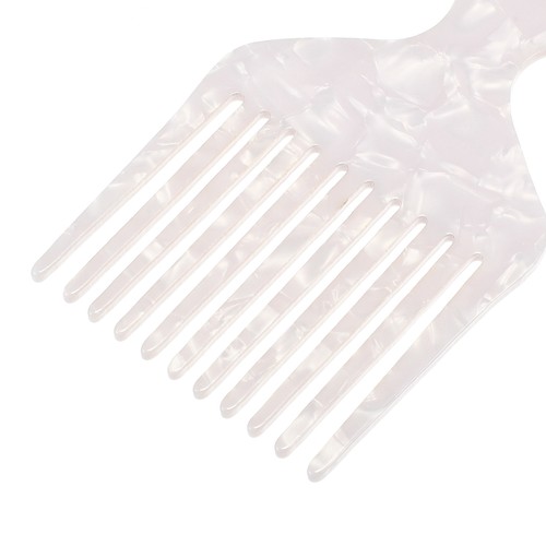 Piece of 1 Wide Tooth Hair Pick Comb Hair Styling Tool for Men Women Plastic - Picture 8 of 8
