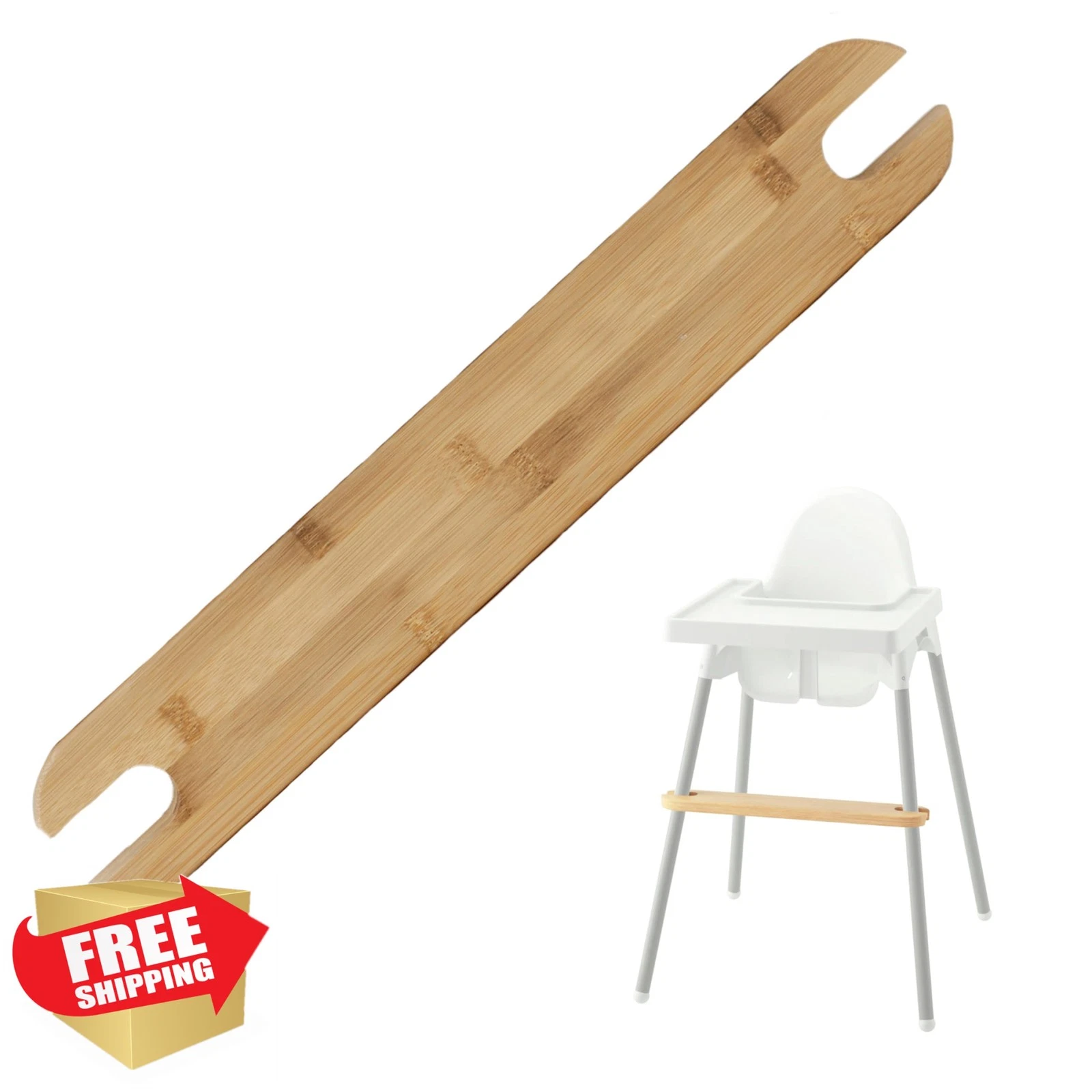 Yeah Baby Goods IKEA High Chair Footrest Bamboo Antilop Safe