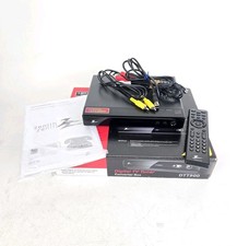ZENITH DTT900 Digital TV Tuner Converter Box w/ Wireless Remote And Cables