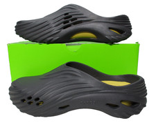 Crocs Echo Wave Black Sand Sandals Slip On Clogs Shoes Mens Sz 10