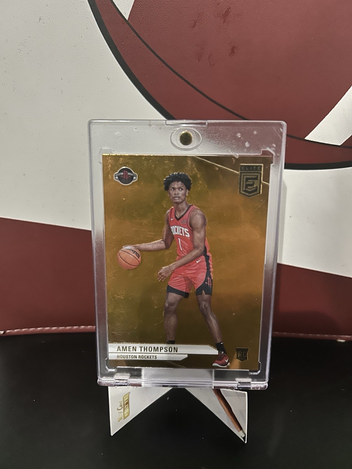 2023-24 Panini Donruss Elite Amen Thompson Houston Rockets #246 Rookie Card