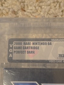 Perfect Dark New Nintendo 64 N64 Factory Sealed VGA Grade 95 Mint Uncirculated