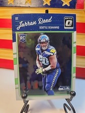 2016 Donruss Optic #120 Jarran Reed Seattle Seahawks RC Rookie Card. rookie card picture