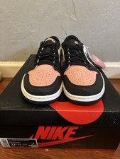 Nike Air Jordan 1 Retro Low OG Bleached Coral CZ0790-061 Pink Black White