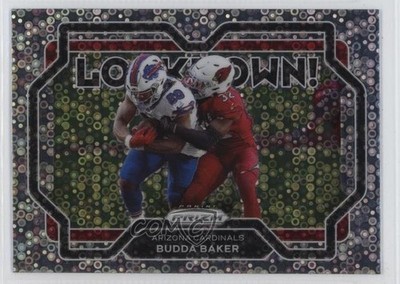 2021 Panini Prizm Lockdown! No Huddle Prizm Budda Baker #6 06xp