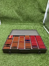 VTG Metal Slide Storage Case With 100+ Square Slides Brumberger.    s1