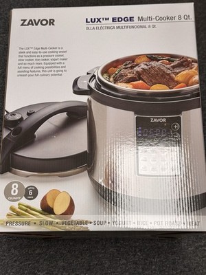  Zavor Lux Edge Multi Cooker  item #zsele03  8 QT New In Box 