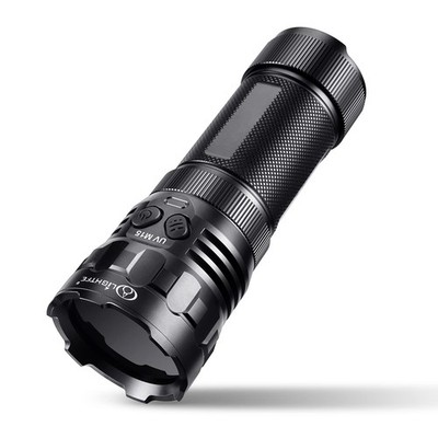 High Power Blacklight uv Flashlight 20000mW Output 365nm UV Light Torch Utili...