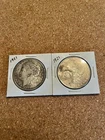 1921 Silver Morgan Dollars 90% SIlver (Lot of 2)-in Holders