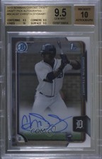 2015 Bowman Draft Chrome Pick Refractor Christin Stewart BGS 9.5 Auto 3k7