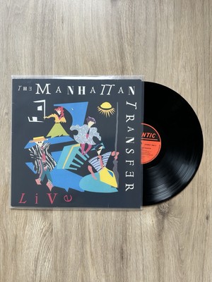 The Manhattan Transfer - Live LP 1987 Atlantic Records Jazz Vocal Group