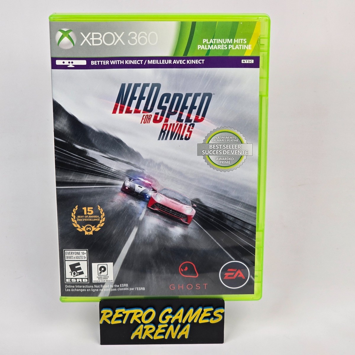 Need for Speed: Rivals (Xbox 360) Platinum Hits Case & Disc | eBay