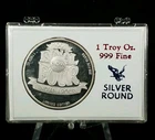 Univ. N.Carolina-1991 NCAA Final Four Round 1 Troy oz.999 Silver Limited #6678