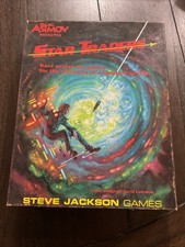 Star Traders Board Game-Isaac Asimov Steve Jackson Games (1987)-Vintage-Complete