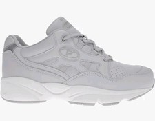 Propet Stability Walker Walking Sneakers Shoes White/Gray Women's Size 9.5 NEW